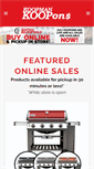 Mobile Screenshot of koopmandeals.com